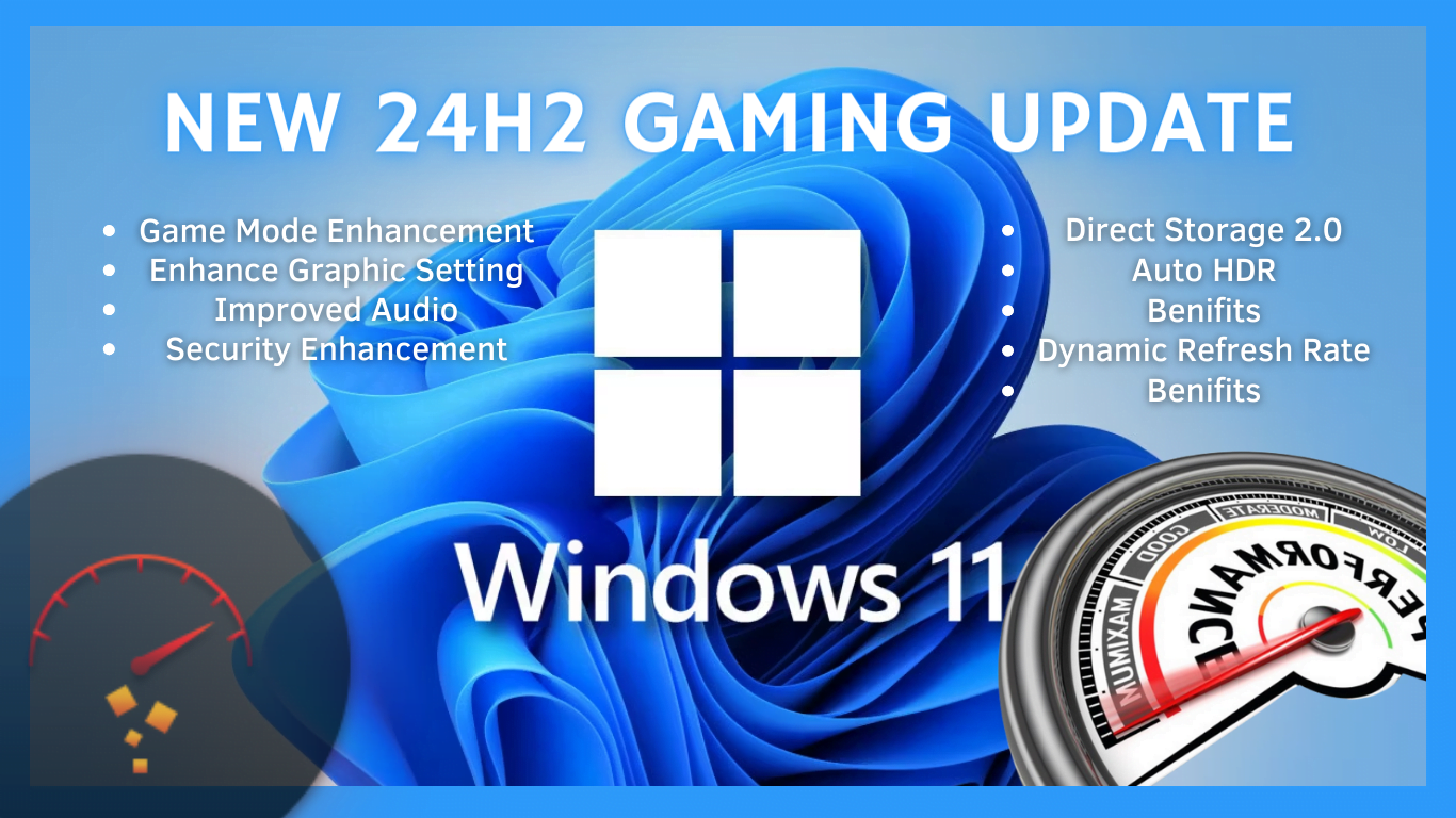 window 11 की न्यू gaming feature version 24h2 2024 अपडेट) Epic