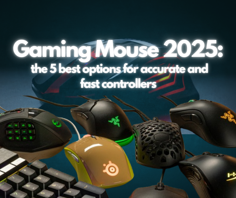 Gaming Mouse 2025: the 5 best options for accurate and fast controllers